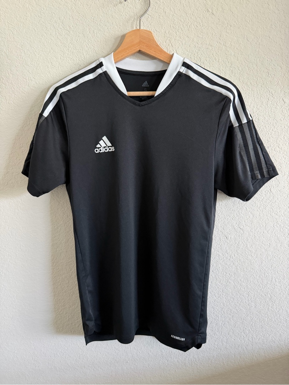 adidas Black and White Men’s Training Jersey